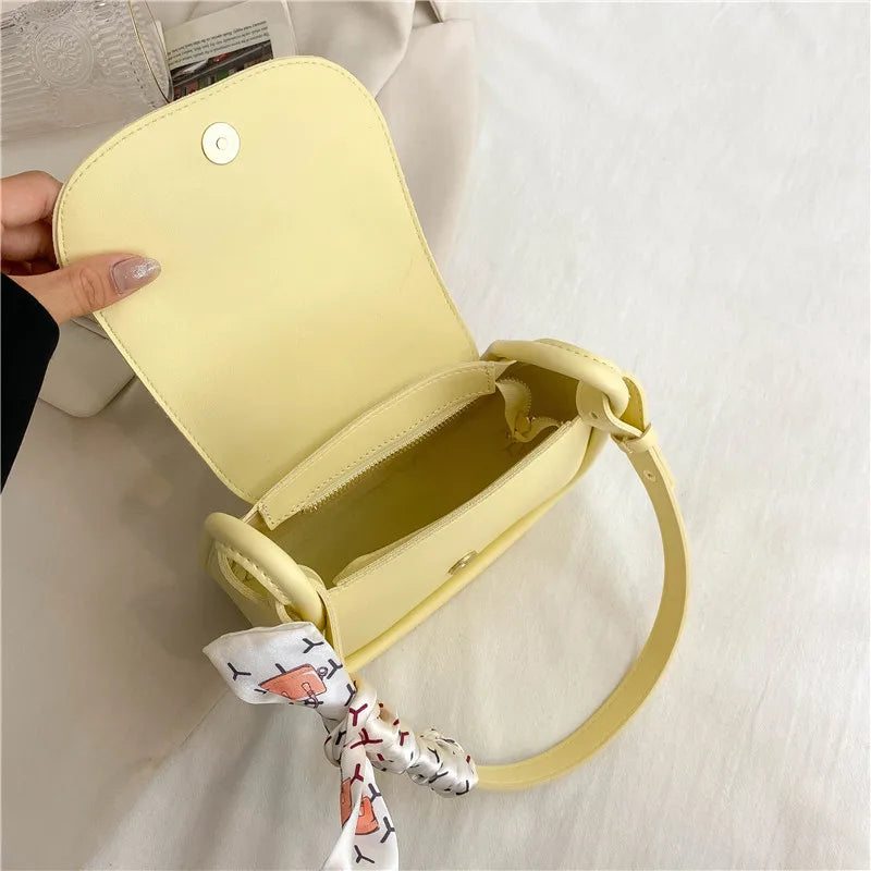 Summer Women'S Underarm Handbag Pu Leather Crossbody Bags For Women