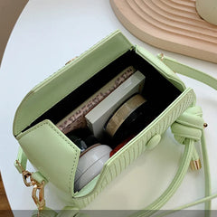 Women Shoulder Bag Green Pink Yellow Bucket Bag Small Tote Crossbody Bag