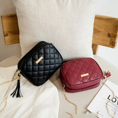 Tassel Small Messenger Bag Chain Ladies Crossbody Bags For Women