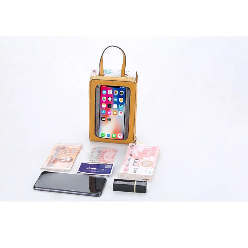 Touch Screen Mobile Phone Female Bag Shoulder Bag