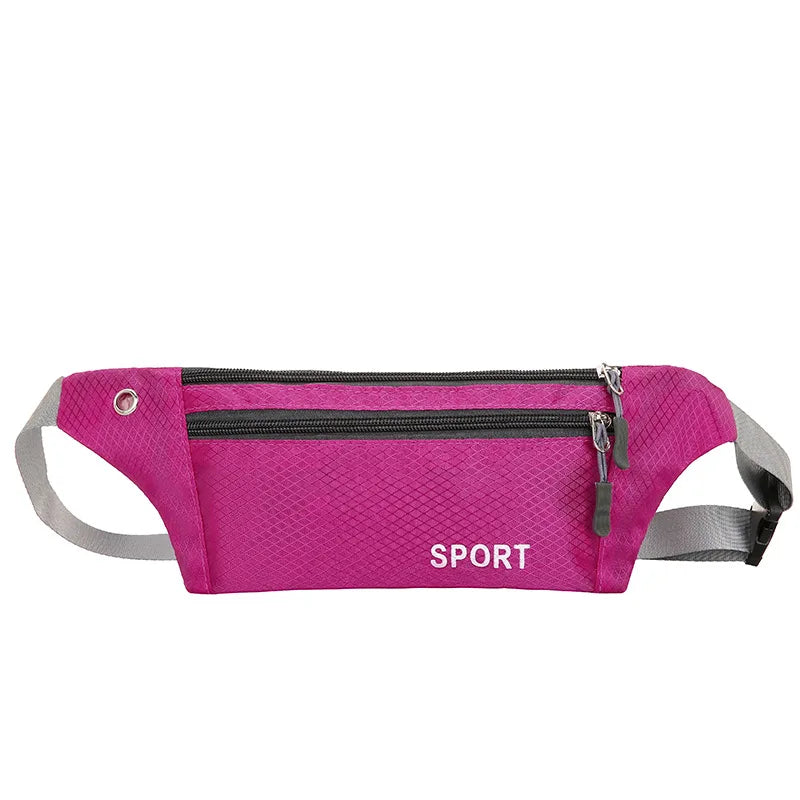 Sports Waist Belt Pack Hidden Chest Bags For Men Women Holder