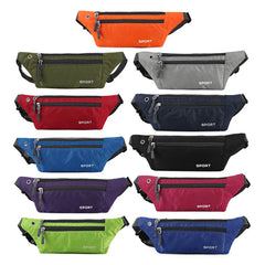 Sports Waist Belt Pack Hidden Chest Bags For Men Women Holder