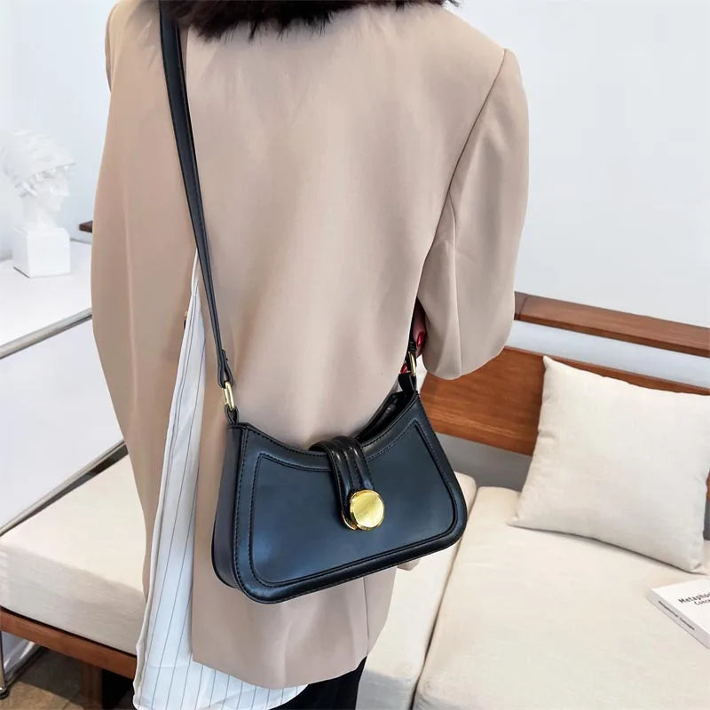 Women's PU Leather Crossbody Bag Shoulder Bag