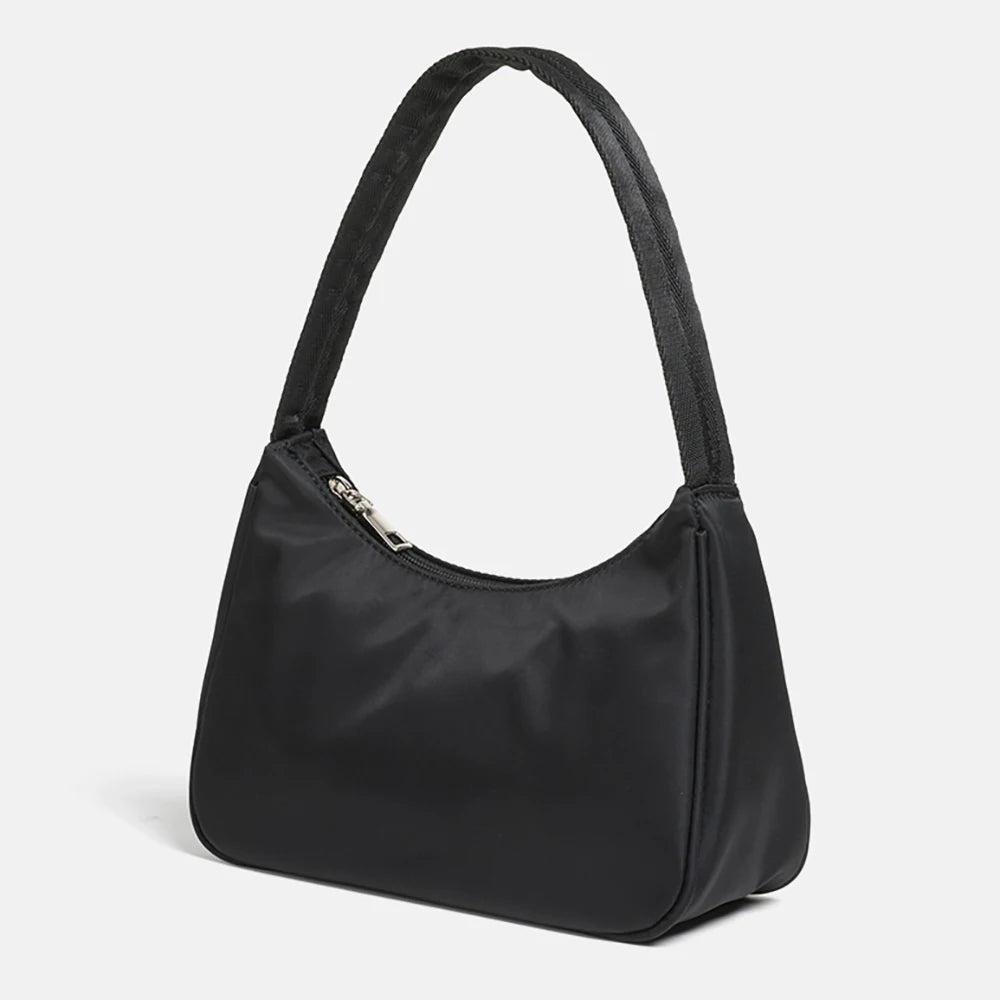 Daisy Print Underarm Shoulder Bag Women Retro Street Handbag