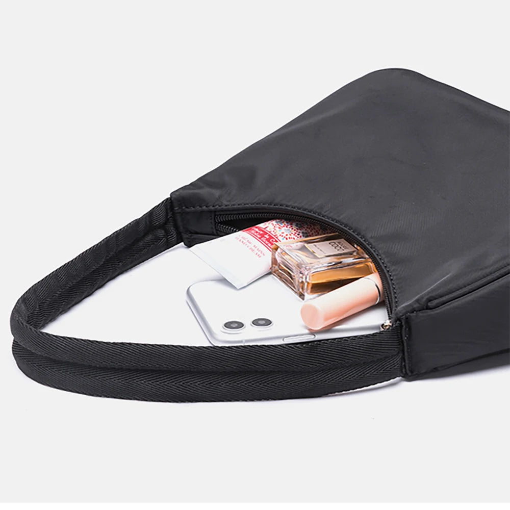 Pink Letter Print Retro Street Handbag Women Shoulder Bag