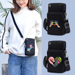 Unisex Mobile Phone Bag for Huawei/Xiaomi/Samsung Shoulder Pouch