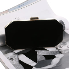 Red Purple Velvet Evening Bag Minimalist Clutch Banquet Bag