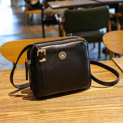 Vintage Style Shoulder Bag Square Crossbody Bags For Women Compartment Handbags