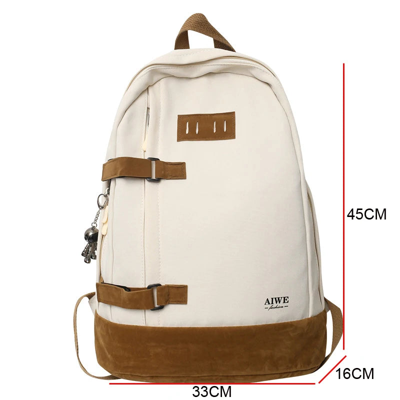 Vintage Women Backpack High Youth School Backpacks for Teenage Girls Boys Female