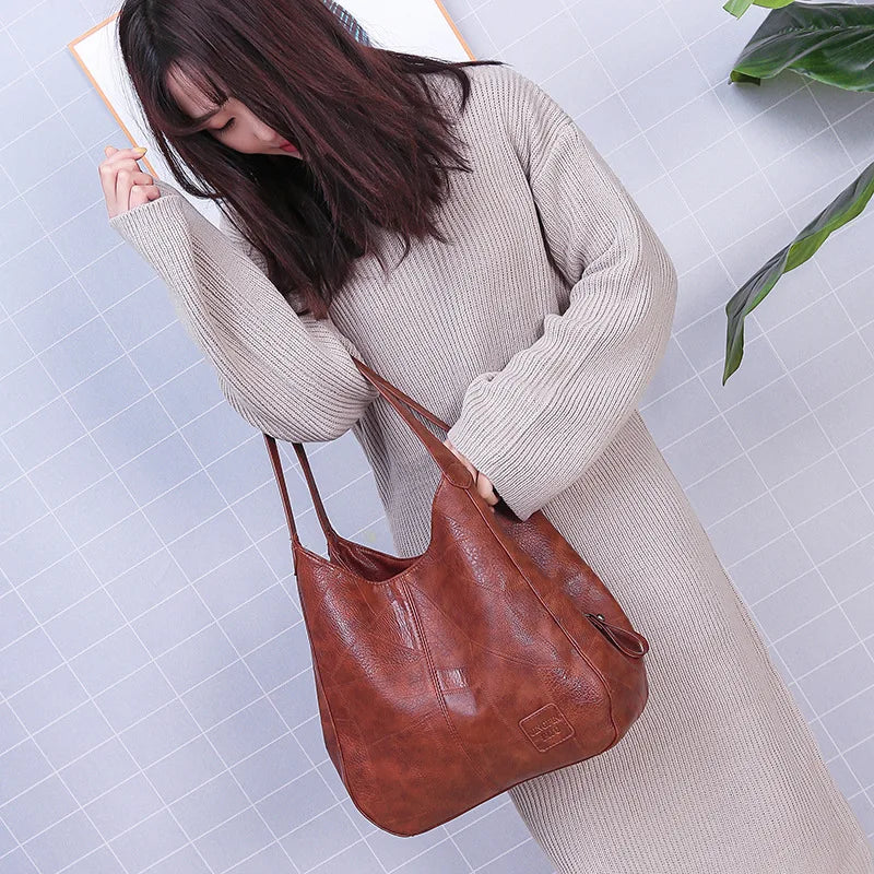 Vintage Shoulder Bag Women Designers Handbag