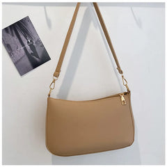 Vintage Women Pu Leather Shoulder Underarm Bag Handbag Female Mini Subaxillary B