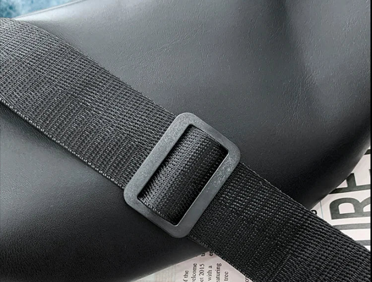 Waist Bag Belt Chest Bag Waist Packs PU Fanny Pack Male Travel