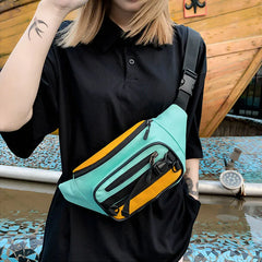 Canvas Fanny Pack Women's Waist Bag Messenger Shoulder Pack