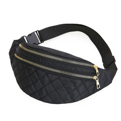 Women's Oxford Waist Bag Crossbody Chest Handbag Travel Messenger Belt Bag