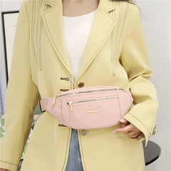 Women's Oxford Waist Bag Shoulder Chest Crossbody Bags