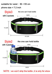 Waist Pack Belt Money For Running Jogging Cycling Phones Sport Waterproo