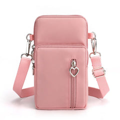 Water Proof Mini Shoulder Bag Multi-Function Phone Bag Earphone Pouch Sports Bag