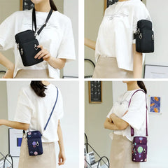 Water Proof Mini Shoulder Bag Multi-Function Phone Bag Earphone Pouch Sports Bag