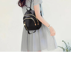 Waterproof Nylon Women Backpack Leisure Bag Student Casual Shoulder Bag
