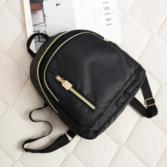 Waterproof Nylon Women Backpack Leisure Bag Student Casual Shoulder Bag