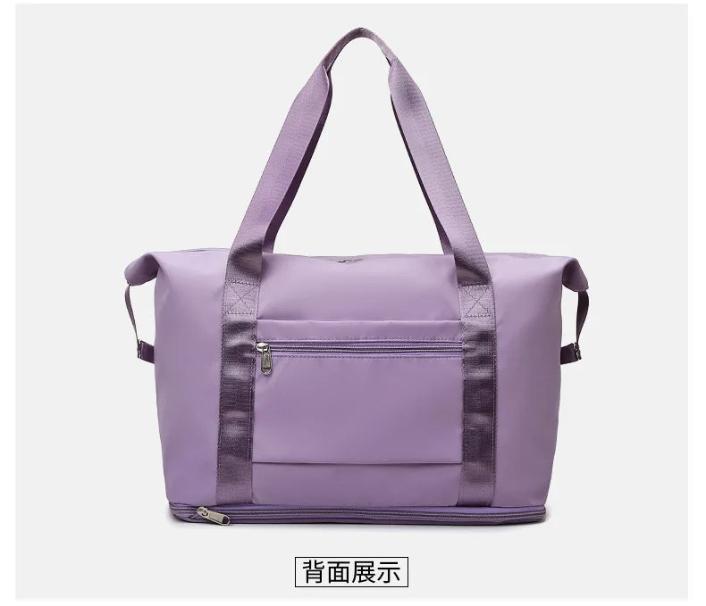 Large Capacity Short Distance Travel Bag Dry Wet Separation Fitness Bag