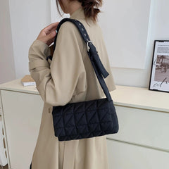 Winter Women Handbag Purses Space Pad Cotton Crossbody Bag Bolsos Female