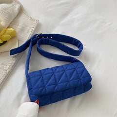 Winter Women Handbag Purses Space Pad Cotton Crossbody Bag Bolsos Female