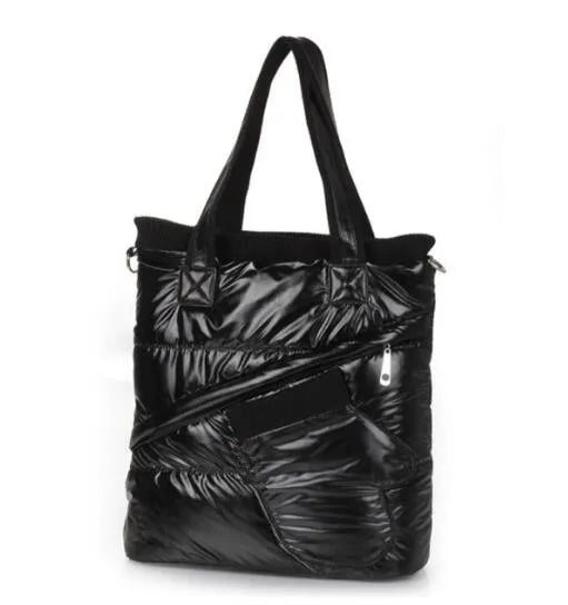 Winter Women's Casual Shoulder Bag Space Cotton Handbag