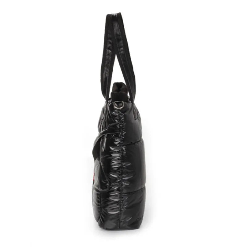 Winter Women's Casual Shoulder Bag Space Cotton Handbag