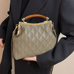 Winter Women Handbags Retro PU Leather Shell Crossbody Bags Totes Shopping Bag