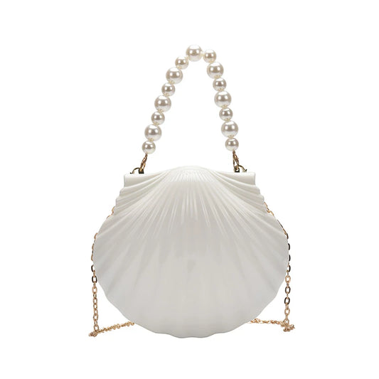 Winter Women Shoulder Shell Crossbody Bag Acrylic Vintage Totes Shopping Bag