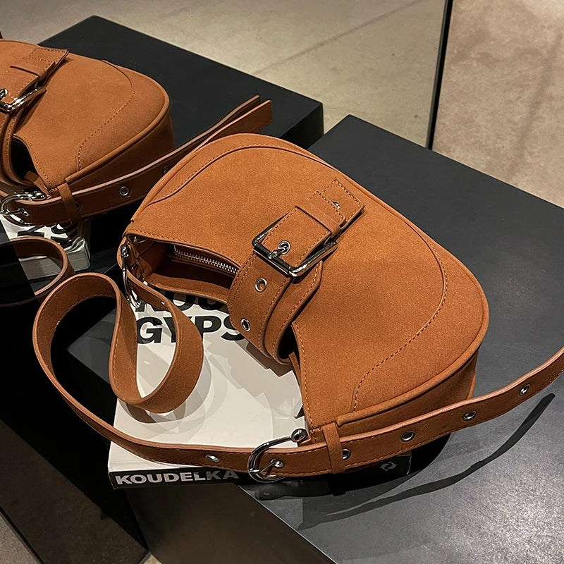 Winter Women Shoulder Crossbody Bag Vintage Matte Sac A Main Handbags