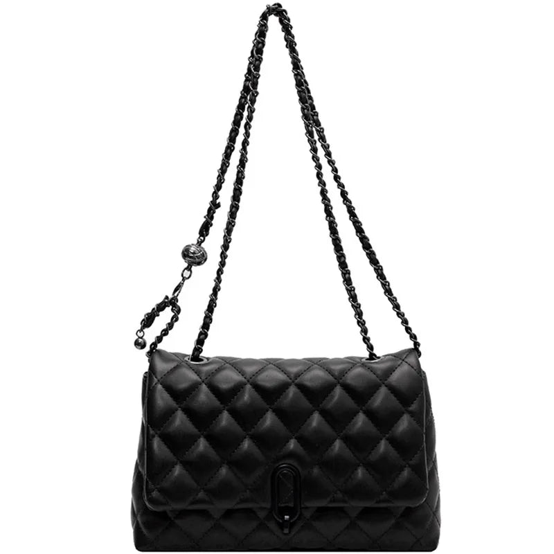 Winter Women Handbags PU Leather Shoulder Crossbody Bags Shopping Bag