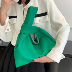 Winter Women Handbag Vintage PU Leather Shoulder Tote Shopping Bag Bolso