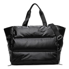 Winter Large Capacity Shoulder Bag Waterproof Nylon Bags Space Pad Cotton