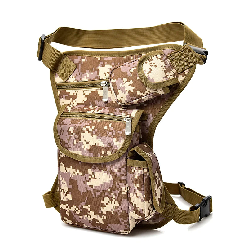 Canvas Drop Waist Bags Leg Pack Bag Women Belt Money Belt for Work