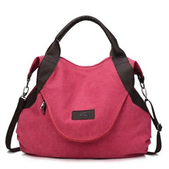 Women Casual Tote Handbag Female Shoulder Bag Canvas Crossbody Lady's Hand Bags