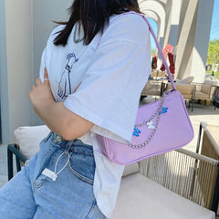 Women Butterfly Chain Bag Candy Bag Female Underarm Bags