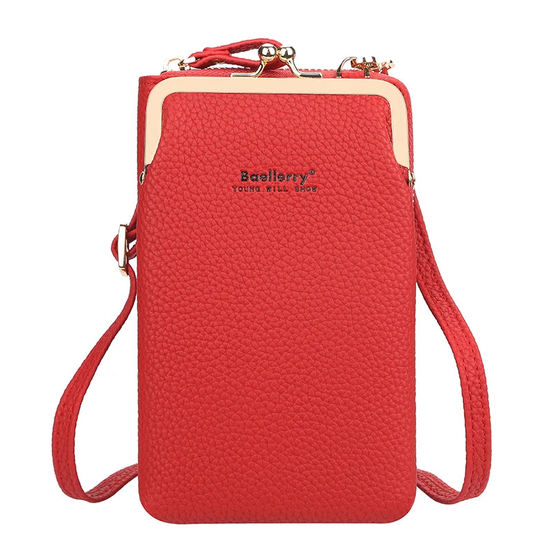 Women Cross Body Shoulder Bag Leather Phone Wallet Purse Small Handbag