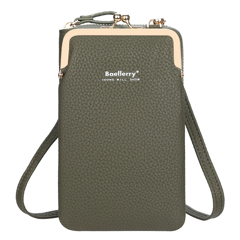 Women Cross Body Shoulder Bag Leather Phone Wallet Purse Small Handbag