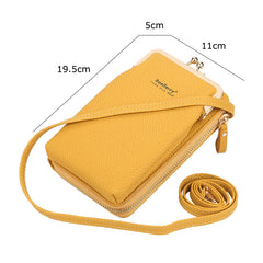 Women Cross Body Shoulder Bag Leather Phone Wallet Purse Small Handbag