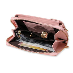Women Crossbody Bags Large Capacity Zipper Messenger Handbag