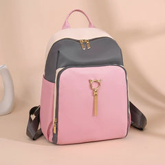 Waterproof Tassel Oxford Backpack for Women