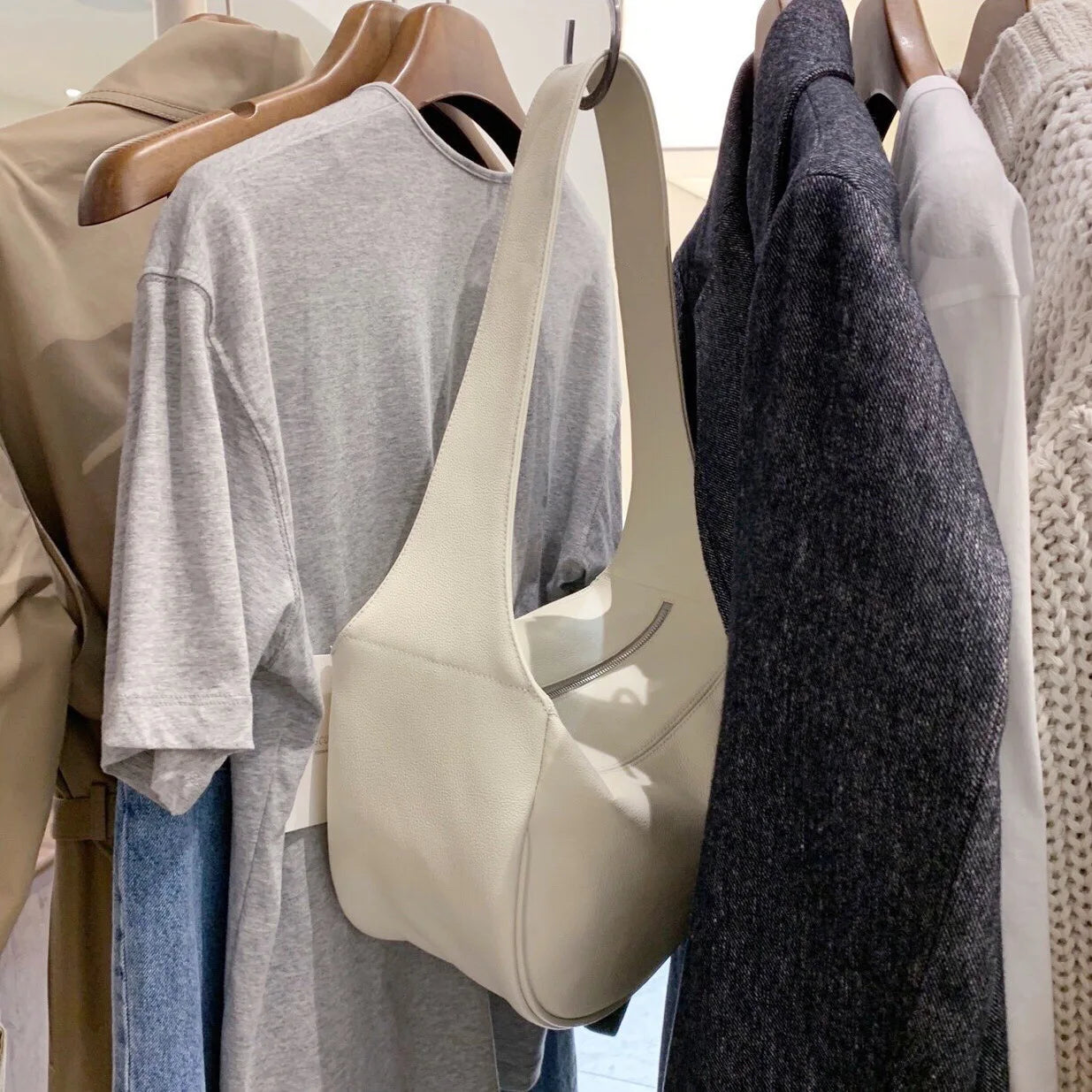 Women Casual Hobo Bags Shoulder Crossbody Bag Female Large Capacity Handbag