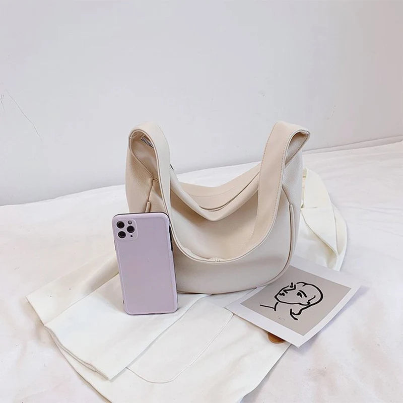 Large Capacity Hobo Crossbody Bag for Women