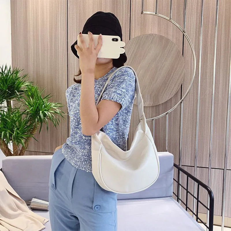 Large Capacity Hobo Crossbody Bag for Women