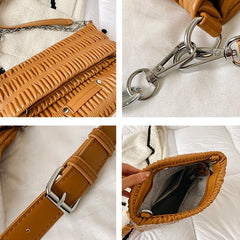 Women Crossbody Shoulder Bag PU Leather Large Ladies Small Handbag
