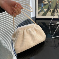 Women Portable Bucket Bag Chain Shoulder Bag Messenger Bag