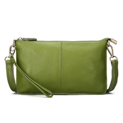 Women Leather Clutches Candy Shoulder Bags Crossbody Small Handbag