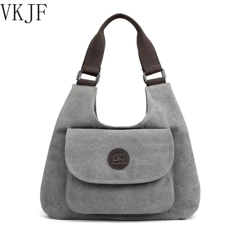 Canvas Women Shoulder Bags Ladies Casual Crossbody Purse